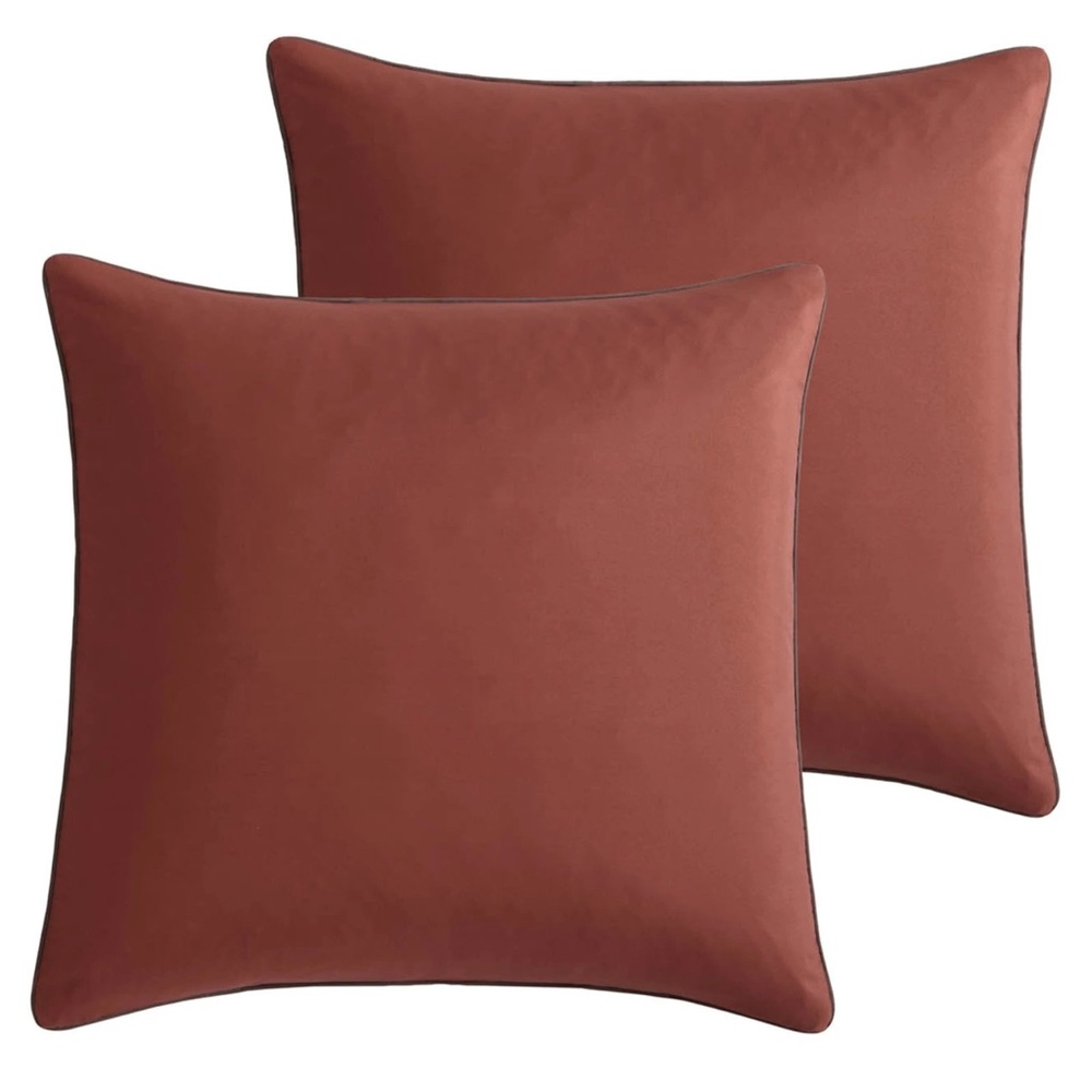 Pillow shams for 25” x 25” pillows covers Never used Covers Only